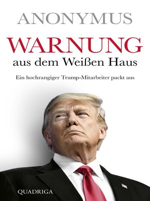 cover image of Warnung aus dem Weißen Haus